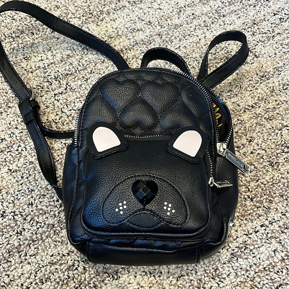 Adorable Betsey Johnson Mini Bulldog Backpack